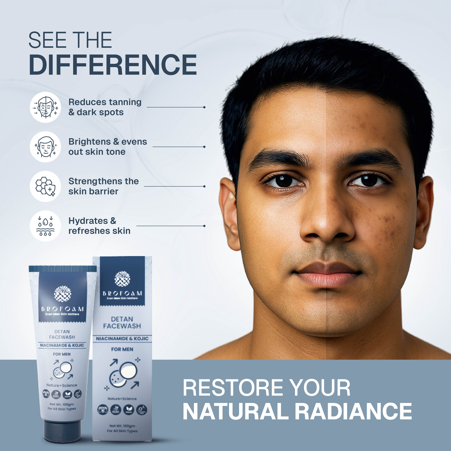 Detan Facewash