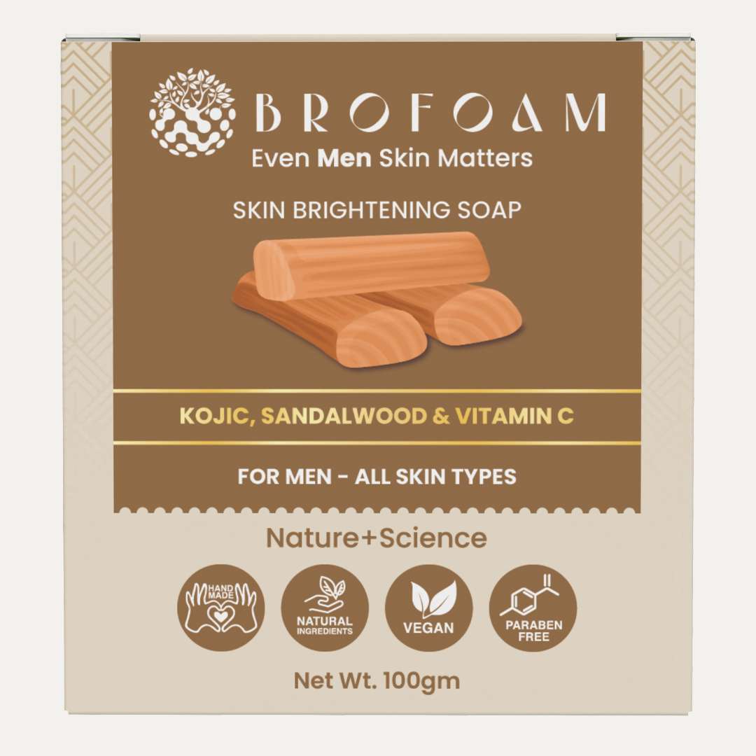 Skin Brightening Sandal Wood Soap for Men